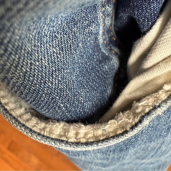 Everlane Uniform Slim Fit Distressed Jeans Size 34 x 32 - Picture 4 of 5